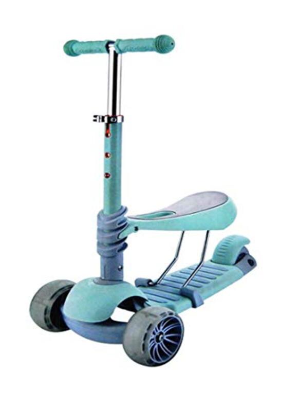 

3 Wheels Kids Seated Scooter, Blue, Ages 1+