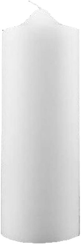 

Generic Beautiful Pillar Candle, 7 x 21.5cm, White