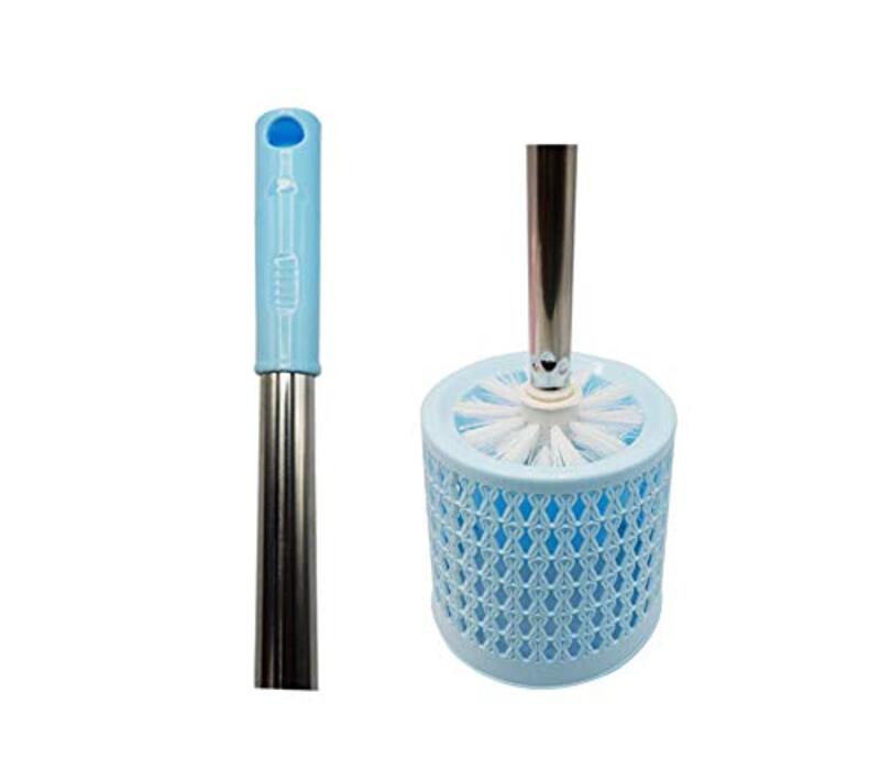 

Toilet Brush Accessory with Stand, Aqua