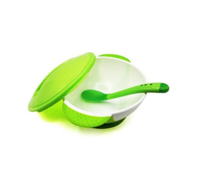 

Baby Feeding Bowl with Lid & Spoon, Multicolour