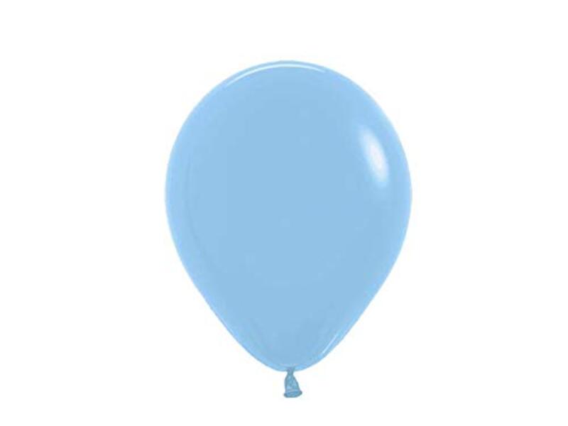 

Amscan Latex Balloons, 20012399, Matte Pastel Blue