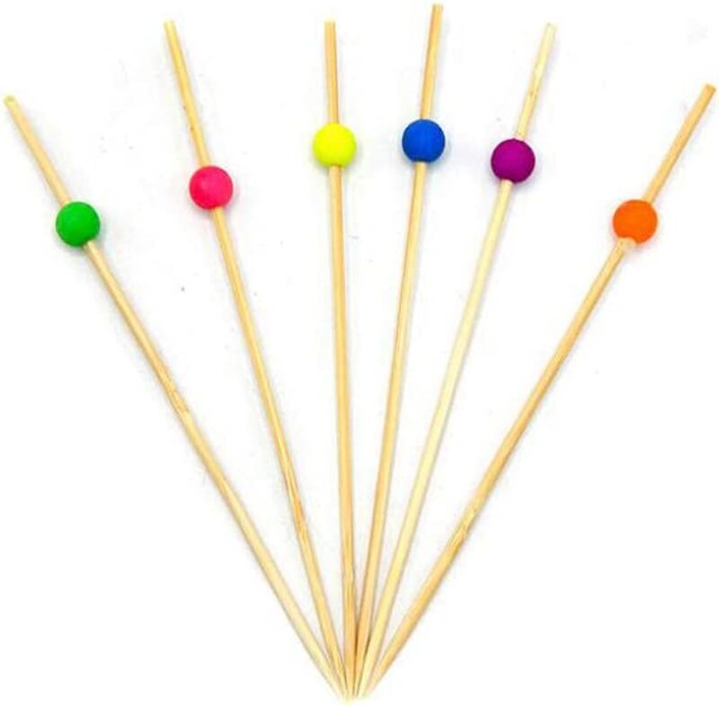 

Party fun Ball Cocktail Stick, 12cm, 50 Piece, Ages 8+, Assorted