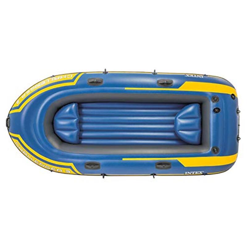 

Intex Challenger 3 Inflatable Boat, 68370, Blue
