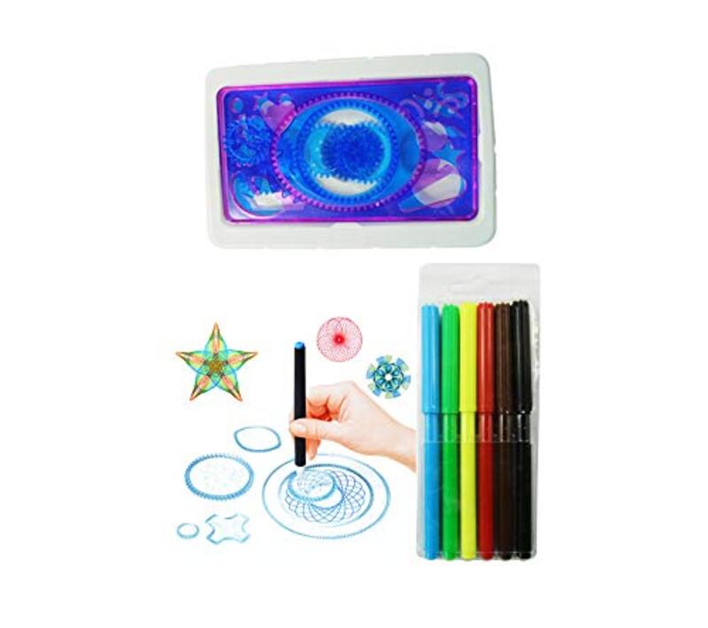 

Holiday Stencils and Coloured Pencils, Multicolour