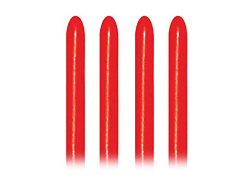 

Sempertex 260q Long Balloons Crystal Latex Balloons Set, 50-Piece, Red