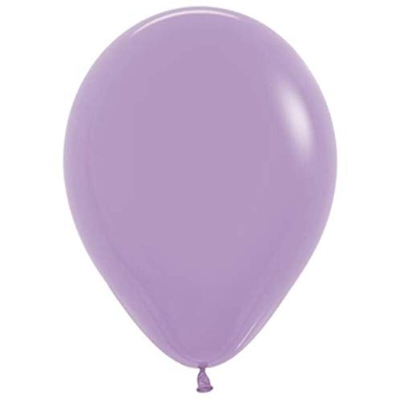 

Sempertex 5-Inch Round Latex Balloons, 50 Pieces, Solid Lilac