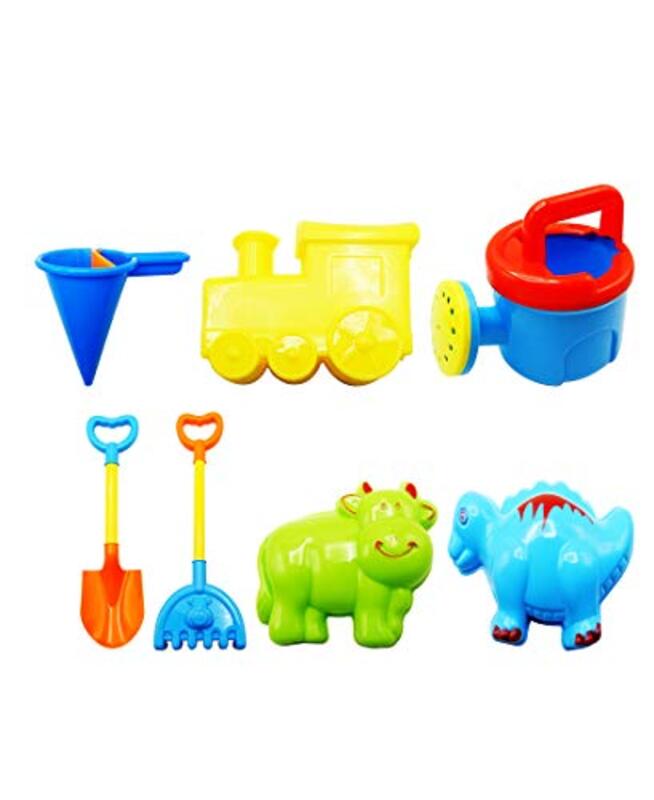 

Outdoor Beach Toys for Kids with Different Multi-Purpose, 7-Piece, Ages 2+
