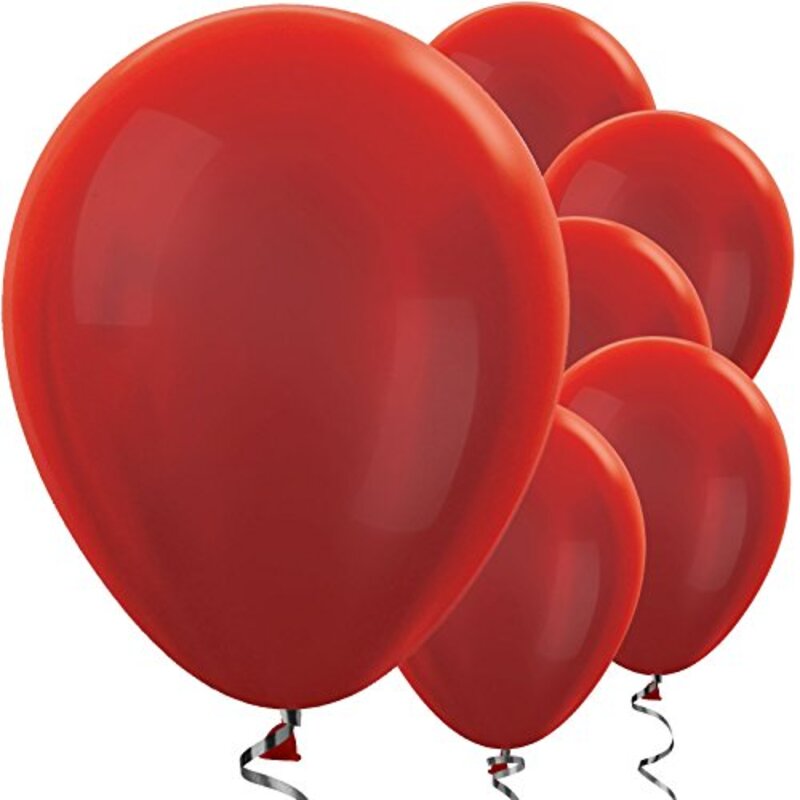 

Amscan Latex Balloons, 12-Inch, 50-Piece, 20000862, Metallic Red