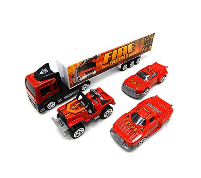 

Car & Fire Engine Toy, 7-Piece, Ages 3+