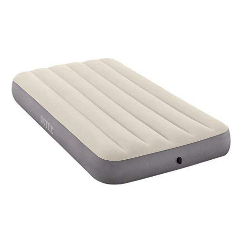 

Intex Twin Deluxe Single-high Airbed, Grey