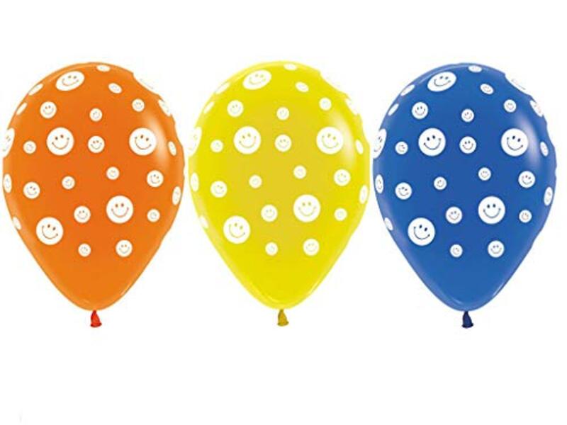 

Sempertex 12-Inch Round Latex Balloon Set, 50-Piece, Assorted Colours