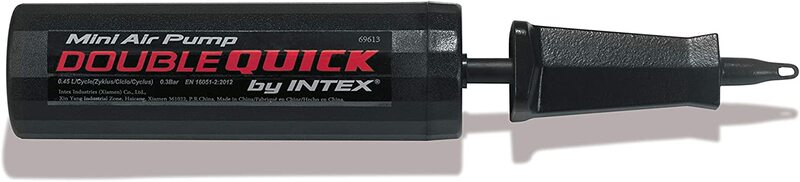 

Intex Double Quick Mini Hand Pump, 69613, Black