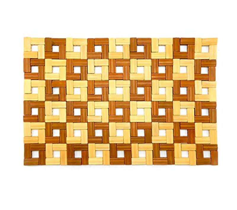 

Very Beautiful Bamboo Trivet for your Dining Table, 30 x 45cm, Brown/Beige