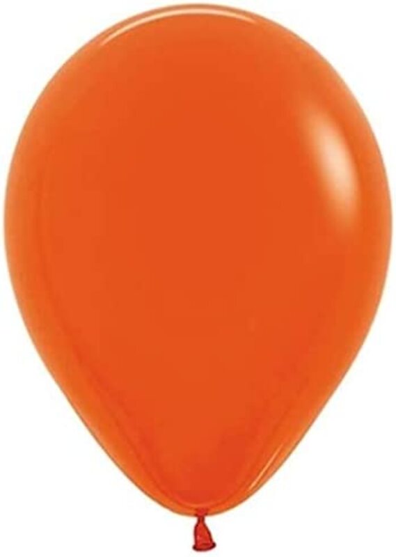 

Sempertex Fashion Orange Round Balloons, 50-Piece, Orange