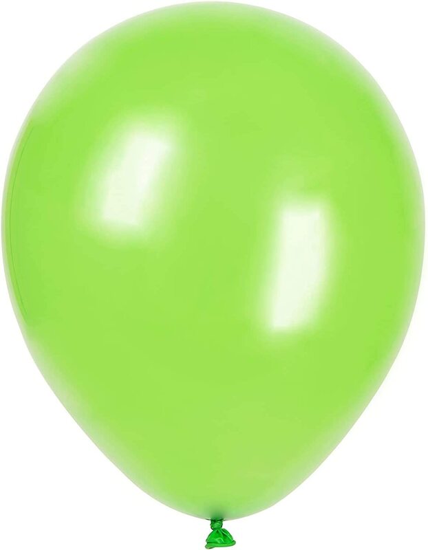 

Amscan Lime Green Round Balloons, 50-Piece, Green