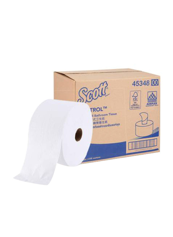 

Scott Control Centre Pull Bathroom Tissue, 12 Rolls