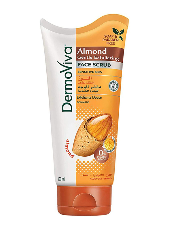 

Dermoviva Almond Gentle Exfoliating Face Scrub, 150ml