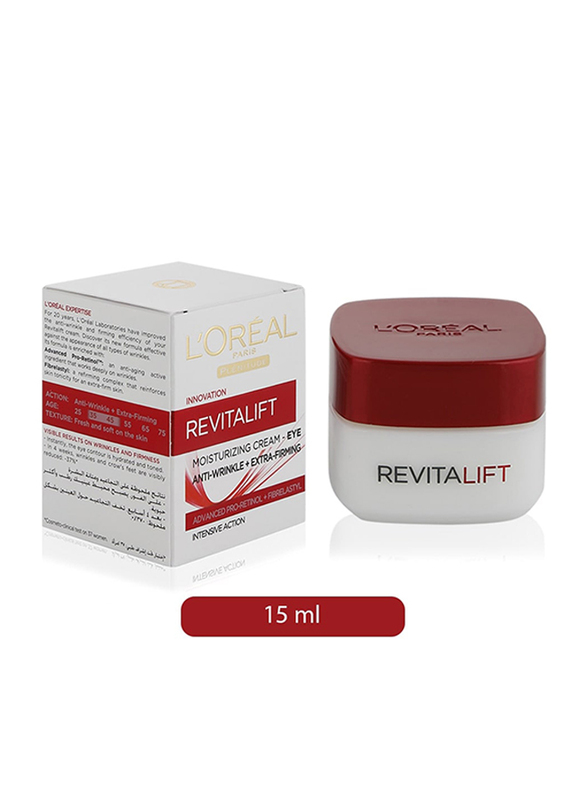 

L'Oreal Paris Revitalift Eye Moisturizing Cream, 15ml