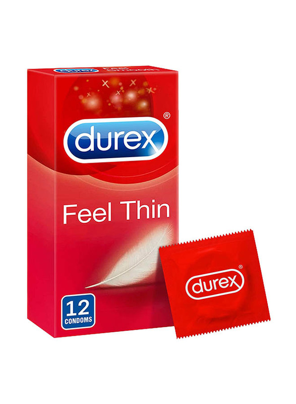 

Durex Feel Thin Condoms, 12 Pieces