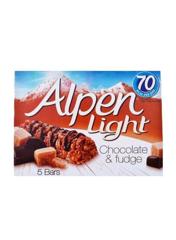 

Alpen Light Chocolate And Fudge Bar, 5 x 95g