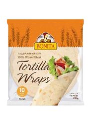 Bonita Wraps Tortillas, 15cm, 250g
