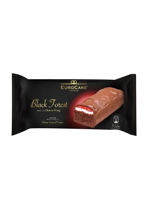 

Eurocake Premium Black Forest Cherry Filling Cake, 5 x 30g