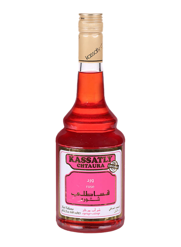 Kassatly Chtaura Rose Syrup, 600ml