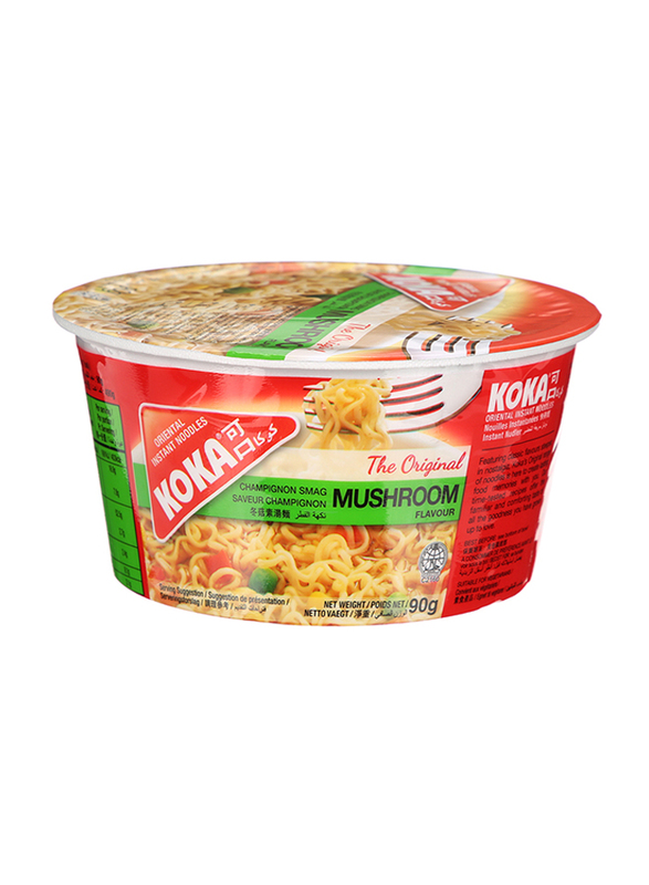 

Koka Mushroom Flavour Ramen Bowl Noodles, 90g
