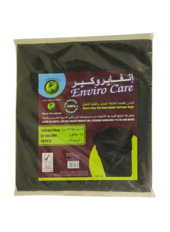 

Enviro Care Bio Garbage Bag, 67 Gallons, 10 Pieces