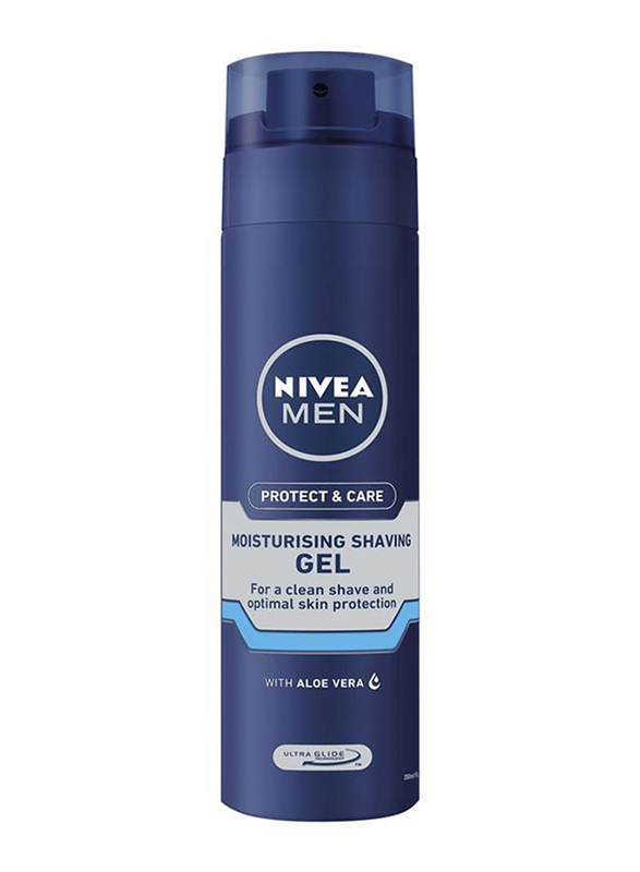 

Nivea Protect & Care Moisturizing Shaving Gel, 200ml