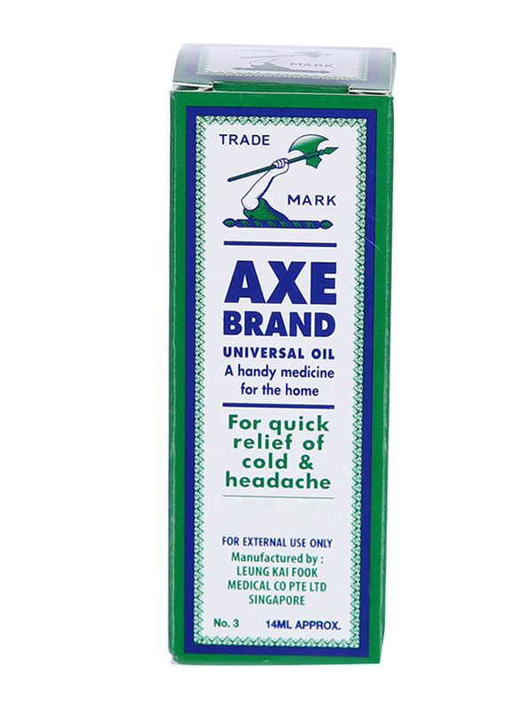 

Axe Brand Universal Oil for Cold and Headache, 14ml