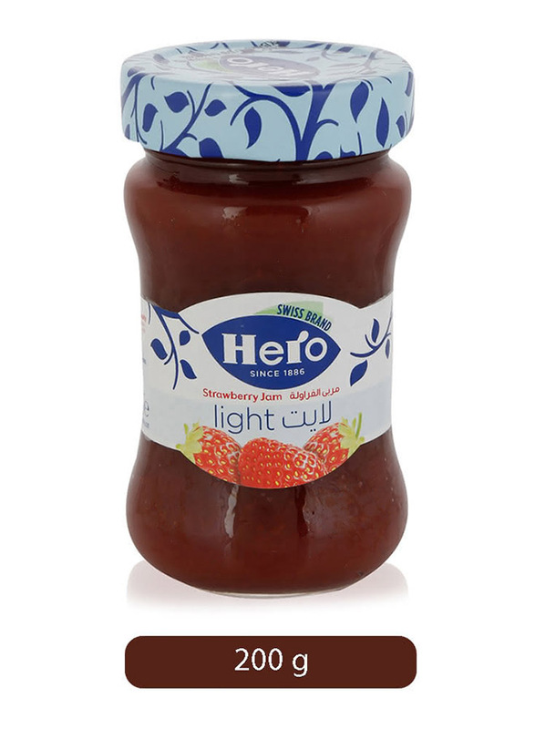 

Hero Light Strawberry Jam, 200g