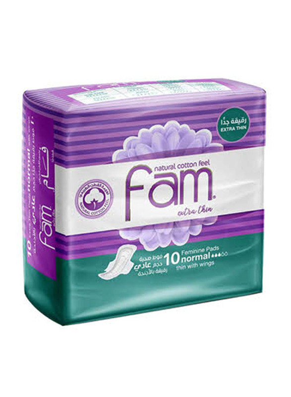 

Fam Maxi Sanitary Pad Classic With Wings Normal, 30 Pads