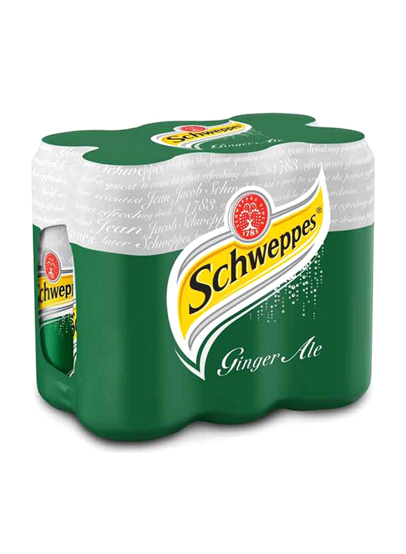 

Schweppes Ginger Ale, 6 Cans x 330ml