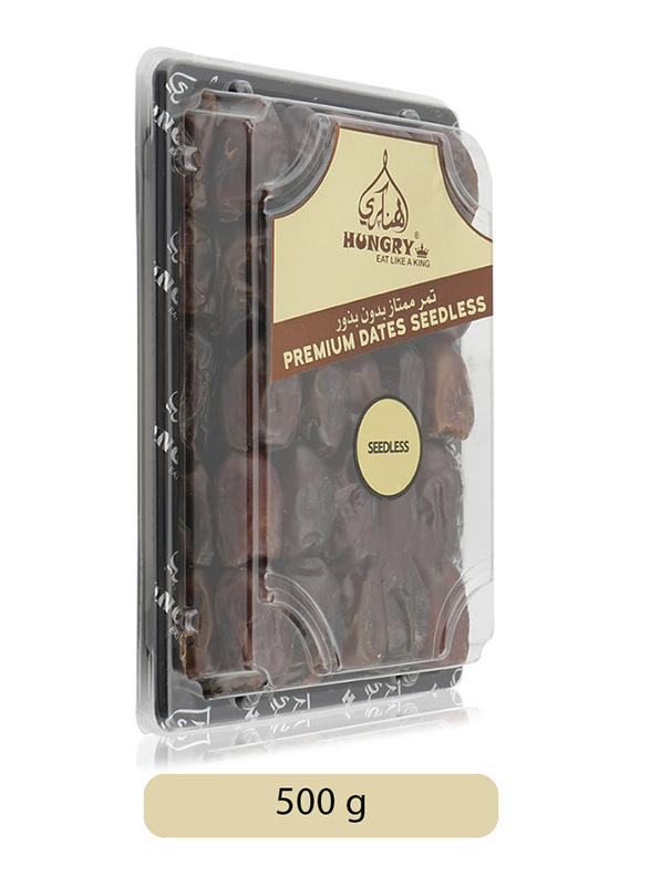 

Hungry Premium Stuffed Dates Seedless, 500g