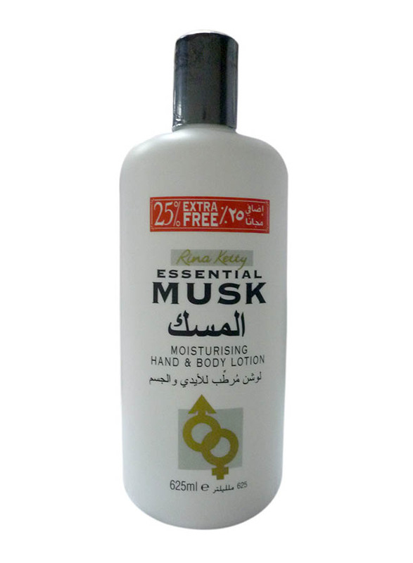 

Rina Ketty Essential Musk Hand & Body Moisturising Lotion, 625ml