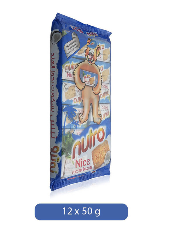 

Nutro Nice Coconut Biscuits, 12 Pieces x 50g