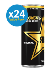 Rockstar Energy Drink, 24 Cans x 250 ml