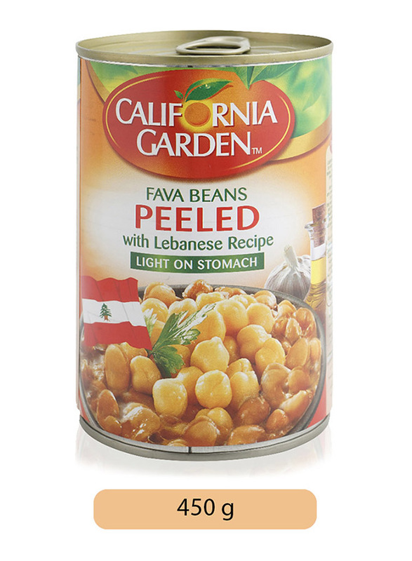 

California Garden Fava Beans Peeled with Lebanese Recipe, 450g