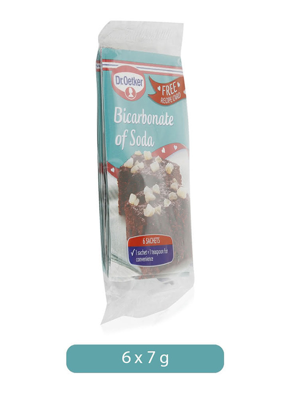 

Dr. Oetker Bicarbonate of Soda, 6 Sachets x 7g