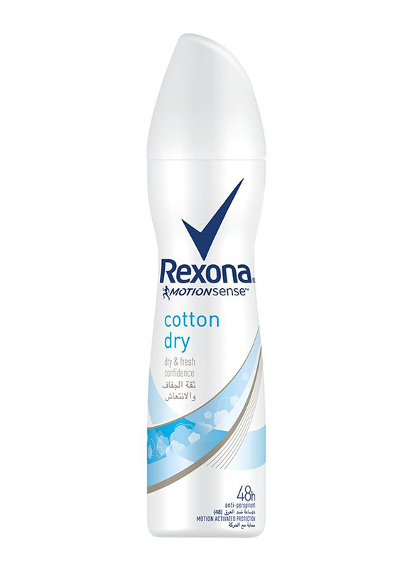 

Rexona Cotton Dry & Fresh Confidence Deodorant Spray for Women, 150ml