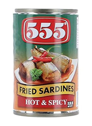 555 Hot and Spicy Fried Sardines, 155g