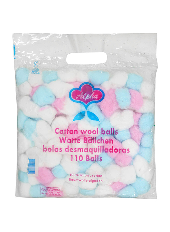 

Alpha Cotton Wool Balls, 110 Piece