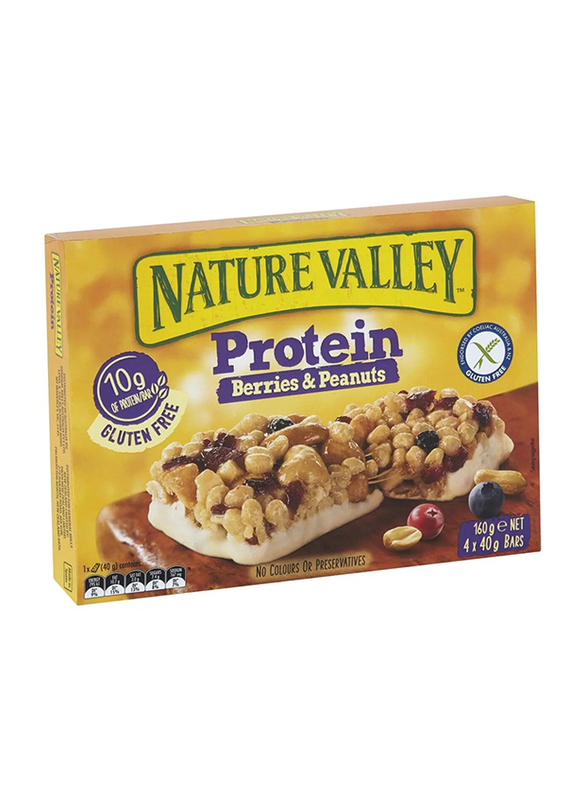 

Nature Valley Protein Berries & Peanuts Bars, 4 x 40g