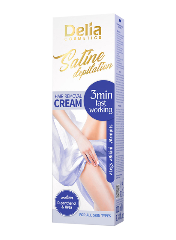 

Delia Hair Removel Depilation Express Cream, White, 100ml
