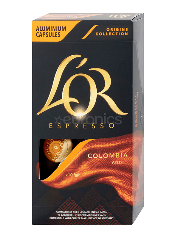 

L'or Colombia Coffee Capsule, 10 Capsules x 52g