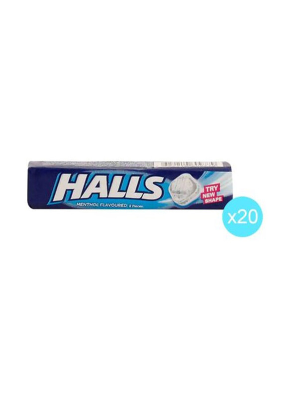 

Halls Menthol Flavoured Candy, 20 x 25g