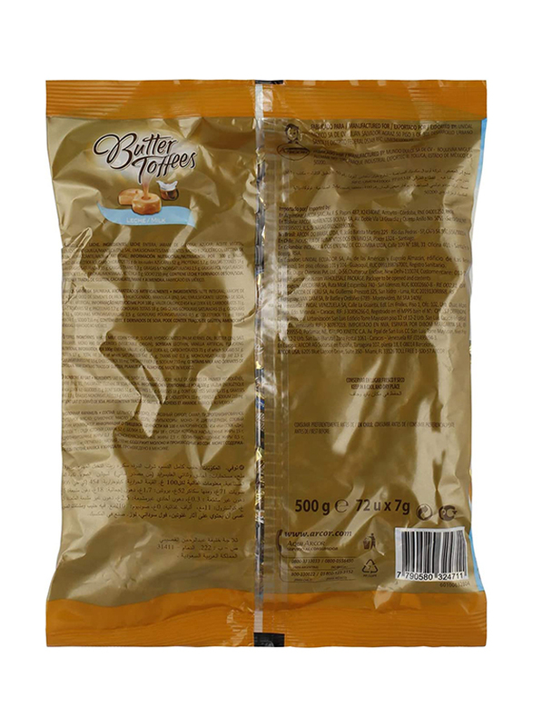 Arcor Butter Toffees, 500g