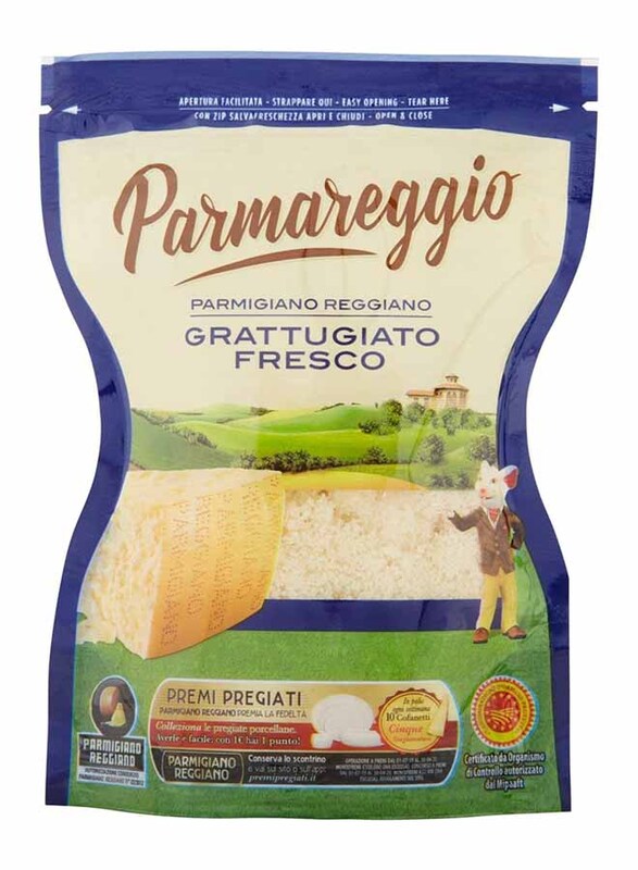 

Parmareggio Parmigiano Reggiano Grattugiato Fresco, 60g