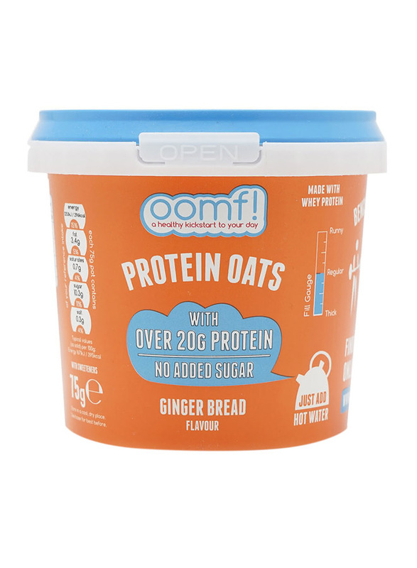 

Oomf Ginger Bread Protein Oats, 75g